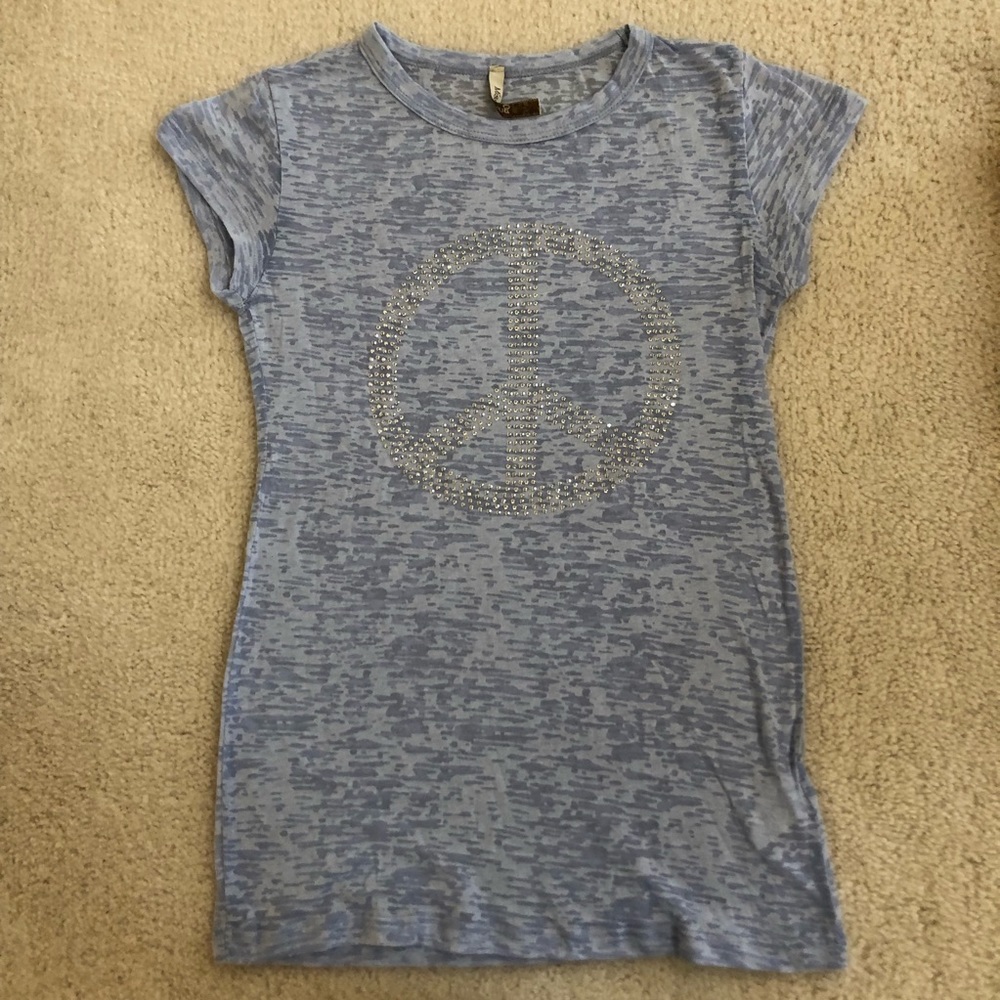 Peace sign tee shirt